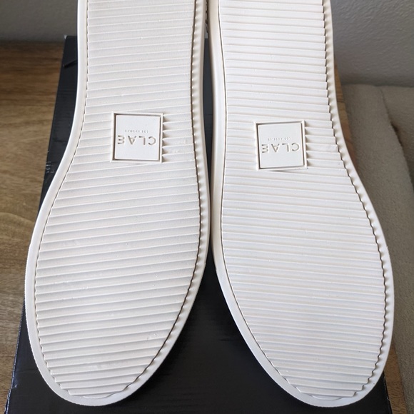 NEW Clae Bradley Mid Cocoa Leather Sneakers 11.5 - Picture 6 of 8